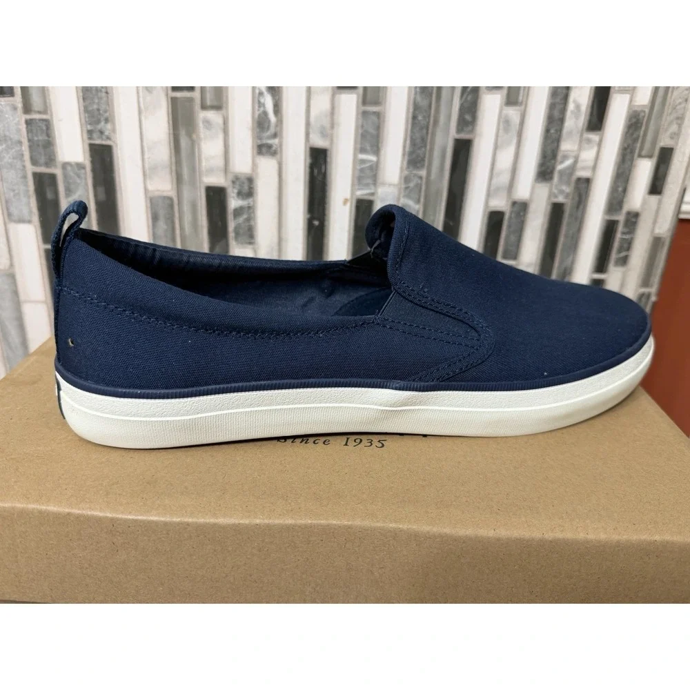 Sperry Women Creat Twin Gore Boat Shoe Navy Size 11